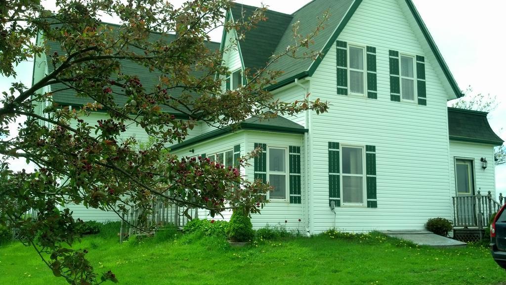 Lovely Green Gable Home Miscouche Luaran gambar