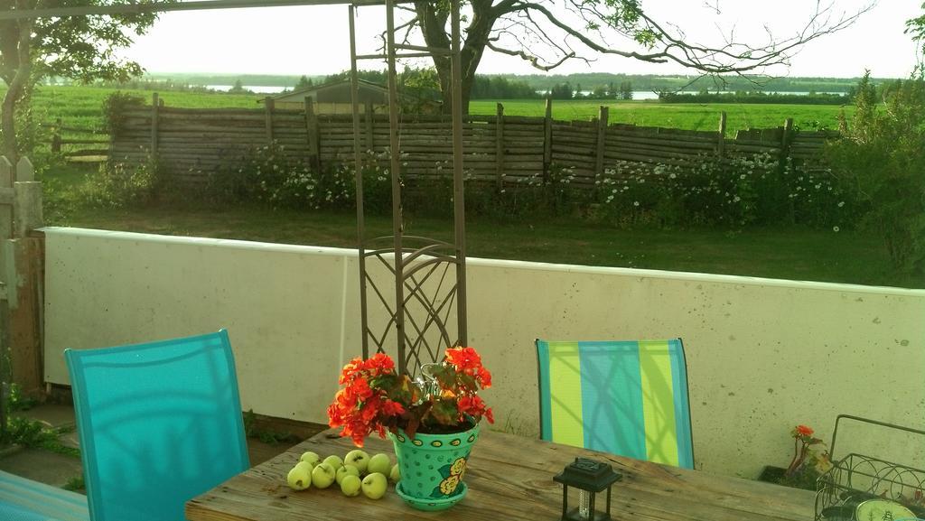 Lovely Green Gable Home Miscouche Luaran gambar