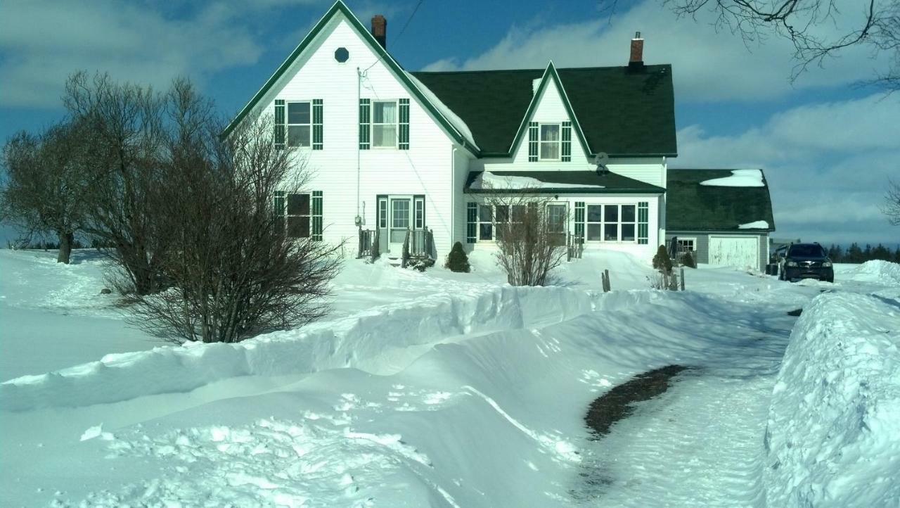 Lovely Green Gable Home Miscouche Luaran gambar